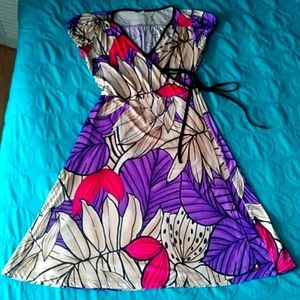 Wraparound dress